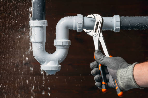 Professional Drain Cleaning technician working in La Fontaine, IN